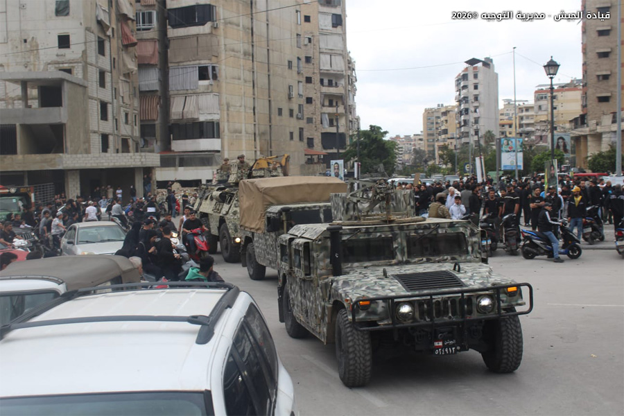 آليات للجيش اللبناني. (قيادة الجيش)