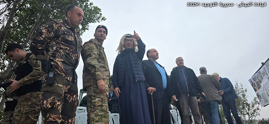 جولة جنوب الليطاني. (قيادة الجيش)