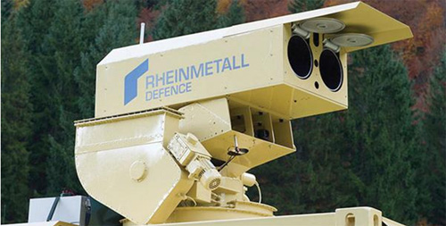 اختبار جهاز HEL الليزري العالي الطاقة